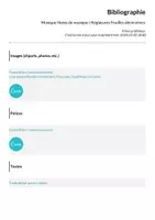 Aperçu - Feuilles d'exercices - Musique Notes de musique | Réglatures Feuilles décoratives - Page 1