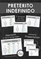 Vorschau - Präsentationen/Tafelbilder - Pretérito indefinido - Präsentation - Deckblatt