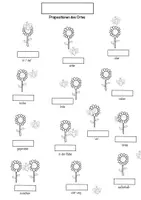 Vorschau - Arbeitsblätter - Präpositionen des Ortes - preposiciones de lugar / Fächerübergreifend - Seite 1