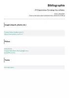 Aperçu - Présentation / Support pour le tableau - 29 Diaporamas. Encodage des syllabes. - Page 1