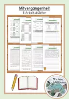 Vorschau - Arbeitsblätter - 8 Arbeitsblätter - Mitvergangenheit - Deckblatt
