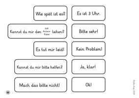 Vorschau - Bildkarten - Strukturierte Wortschatzerweiterung (Teil 4: Einfache Sätze) - Seite 1
