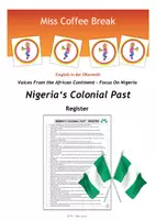 Vorschau - Merkblätter - Nigeria’s Colonial Past - Glossary - Deckblatt