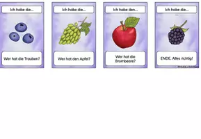 Vorschau - Spiele - Lesespiel Obst und Gemüse - DaZ - Seite 2