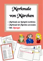 Vorschau - Arbeitsblätter - Materialpaket zu "Märchen" - Seite 1