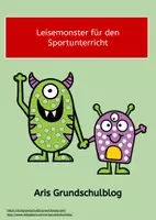 Vorschau - Anderer Materialtyp - Leisemonster - Deckblatt