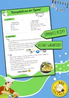 Vorschau - Anderer Materialtyp - Rezept: "Käsespätzle aus der Pfanne" (AES / Hauswirtschaft / Nahrungszubereitung) - Deckblatt
