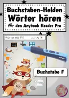 Vorschau - Arbeitsblätter - AnybookPro Material für DaZ: Buchstabenhelden "F" - Deckblatt