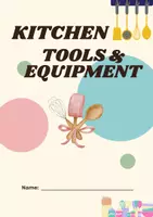 Vorschau - Arbeitsblätter - KITCHEN TOOLS & EQUIPMENT - Praxisnahes Englisch - Deckblatt