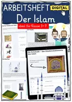 Vorschau - Stundenentwürfe - Islam Klasse 3-6 GRUNDLAGENPAKET Weltreligionen Religion Ethik - Seite 1