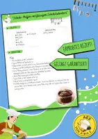 Vorschau - Anderer Materialtyp - Rezept: "Schoko-Muffins mit flüssigem Schokoladenkern" (AES / Hauswirtschaft / Nahrungszubereitung) - Deckblatt
