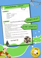 Vorschau - Anderer Materialtyp - Rezept: "Weihnachtsplätzchen Heidesand" (AES / Hauswirtschaft / Nahrungszubereitung) - Deckblatt