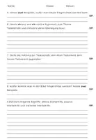 Vorschau - Test - Leistungskontrolle zum Thema Sterben und Tod - Seite 3