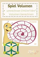 Vorschau - Spiele - Spiel Volumen berechnen und Volumen umrechnen - Deckblatt