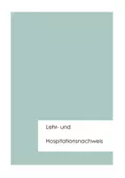 Vorschau - Stundenentwürfe - Lehrnachweis Hospitationsnachweis Kalender Vorlage für Tablet oder Laptop Nachweis Dokumentation - Seite 2