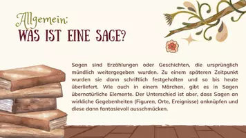 Vorschau - Präsentationen/Tafelbilder - Eine Sage nacherzählen - Präsentation - Seite 2