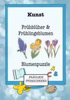 Vorschau - Spiele - Bildpuzzle Frühblüher & Frühlingsblumen - Deckblatt
