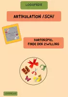 Vorschau - Spiele - Finde den Zwilling - Artikulation /sch/ - Deckblatt