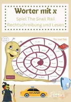 Vorschau - Spiele - Rechtschreibung Spiel Wörter mit X - Deckblatt