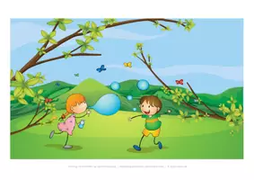 Vorschau - Fördermaterial/Inklusion - Sprechanlässe Frühling - Erzählbilder - Impulskarten - Bildimpulse - Erzählkarten - "Was ist hier los?" - Frühlingsbilder - Sprachförderung Vorkurs Deutsch Kindergarten Vorschule Kita - Seite 3