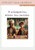 Προεπισκόπηση - Φύλλα εργασίας - Η αποκριάτικη στολή του παππού - Εξώφυλλο