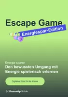 Vorschau - Spiele - Escape Game Energie sparen - Deckblatt