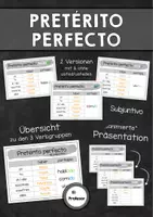 Vorschau - Präsentationen/Tafelbilder - Pretérito perfecto de subjuntivo - Präsentation - Deckblatt