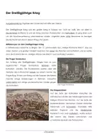 Vorschau - Arbeitsblätter - Der Dreißigjährige Krieg (Arbeitsblatt mit Erklärvideo) - Seite 1