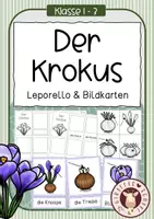 Vorschau - Unterrichtsreihen - Frühblüher - Lebenszyklus des Krokus - Deckblatt