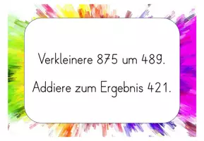 Vorschau - Fördermaterial/Inklusion - Kartei Sachrechnen – Sachaufgaben im Zahlenraum 1000 (Grundbegriffe) - Seite 3