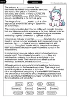Vorschau - Arbeitsblätter - 70 cloze tests with solution - Animals (English) - Seite 2