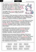 Vorschau - Arbeitsblätter - 70 cloze tests with solution - Animals (English) - Seite 3