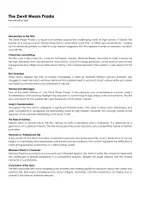 Vorschau - Arbeitsblätter - The Devil Wears Prada (Arbeitsblatt zum Film) - Deckblatt