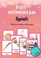 Vorschau - Spiele - 3 Spiele im Fach Kunst: Piet Mondrian - Seite 1