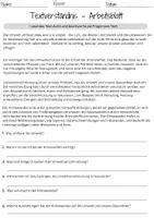 Vorschau - Arbeitsblätter - Deutsch Leseförderung 2 Klasse DaZ 3 Klasse Umwelt Arbeitsblatt - Seite 1