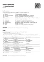 Vorschau - Arbeitsblätter - Arbeitsblatt "Deutschland im 19. Jahrhundert" Infotext und Übungen - Seite 2