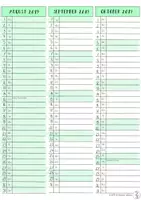 Vorschau - Anderer Materialtyp - Lehrerkalender 2019/2020 (giftgrün) - Seite 3