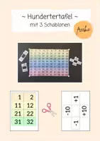 Vorschau - Poster - FREEBIE Grosses Hundertertafel-Plakat für die Wandtafel - Deckblatt