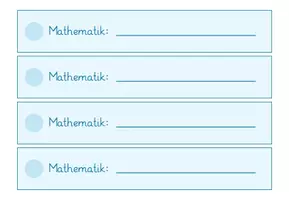 Vorschau - Lehrpläne/Lehrermaterial - Materialorganisation: flexible Etiketten für Maxibriefkartons - Seite 1