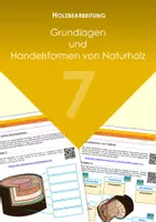 Vorschau - Stundenentwürfe - Materialpaket Holz Grundlagen + Probe - Seite 1
