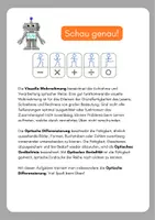 Vorschau - Arbeitsblätter - Visuelle Wahrnehmung: Schau genau! - Strichmännchen - Seite 1