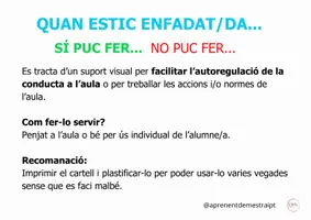 Vista previa - Refuerzo / NEE / Materiales de apoyo - TEA_TDAH_SAAC Taulell autoregulació conducta Sí puc No puc - página 3