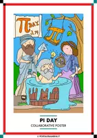 Vorschau - Poster - Pi Day - Collaborative poster / Kooperatives Poster - Deckblatt
