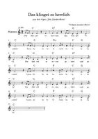 Vorschau - Anderer Materialtyp - „Das klinget“ aus „Die Zauberflöte“ Gesang 1st - Seite 3
