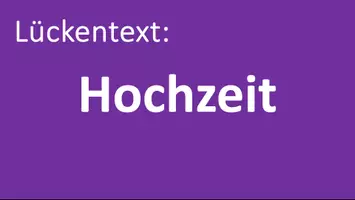Vorschau - Arbeitsblätter - Hochzeit - Deckblatt