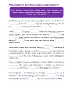Vorschau - Arbeitsblätter - Nikolaustag in den deutschsprachigen Ländern - Seite 1