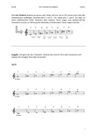 Vorschau - Arbeitsblätter - Dur-Tonleitern korrigieren - Deckblatt