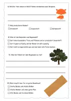 Vorschau - Arbeitsblätter - Quiz zum Wald-Check (Reportage) - mit Lösung - Seite 1