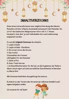 Vorschau - Arbeitsblätter - Der RAMADAN 🌙 - Arbeitsblätter, Checklisten, Poster - IRU - Seite 2