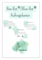 Vorschau - Bildkarten - Materialpaket BlueBot und Beebot - Seite 1